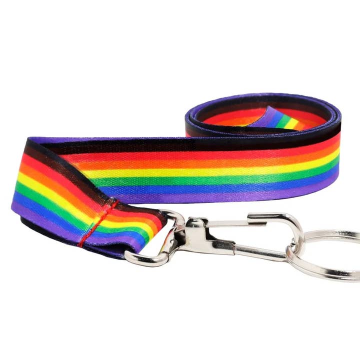 Philadelphia's 8 Stripe Pride Lanyards for wholesale by The Awareness Company