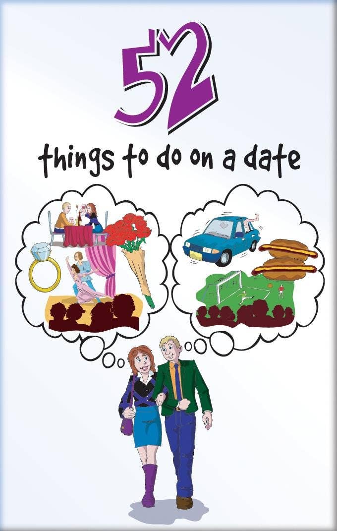 Boon Books – wholesale Card game – 52 Things to Do on a Date (pack of cards) by -