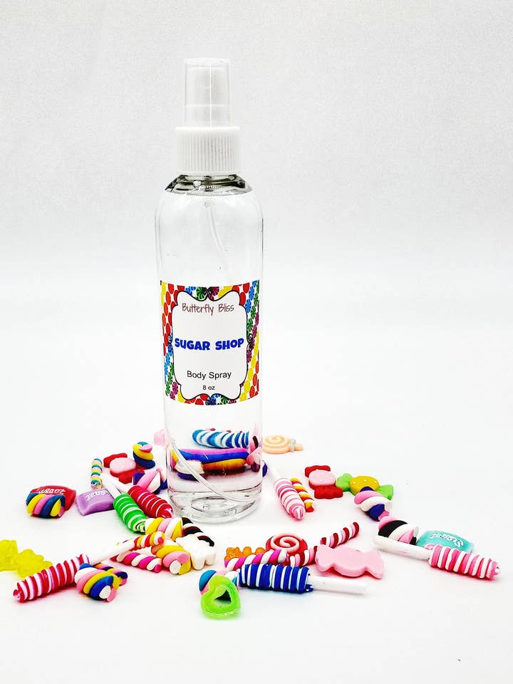 Cotton Candy Body Spray | Candy Scented Body Spray | Candy Spray | Kids Body Spray | Body Mist | Kids Perfume | Candy Perfume | Perfume for wholesale by Butterfly Bliss