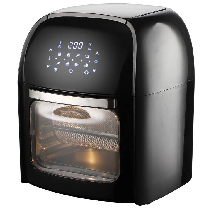 JupiterGear Home - Wholesale Kitchen Appliance - Supersonic 3-In-112 Qt Air Fryer/Dehydrator/Rotisserie Oven