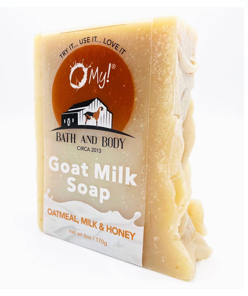 O My! Bath and Body - Vente Pains de savon - O mai ! Savon au lait de chèvre 6 oz | Fabriqué avec du lait de chèvre frais de la ferme | Sans parabens et plus | Fabriqué à la main aux États-Unis11