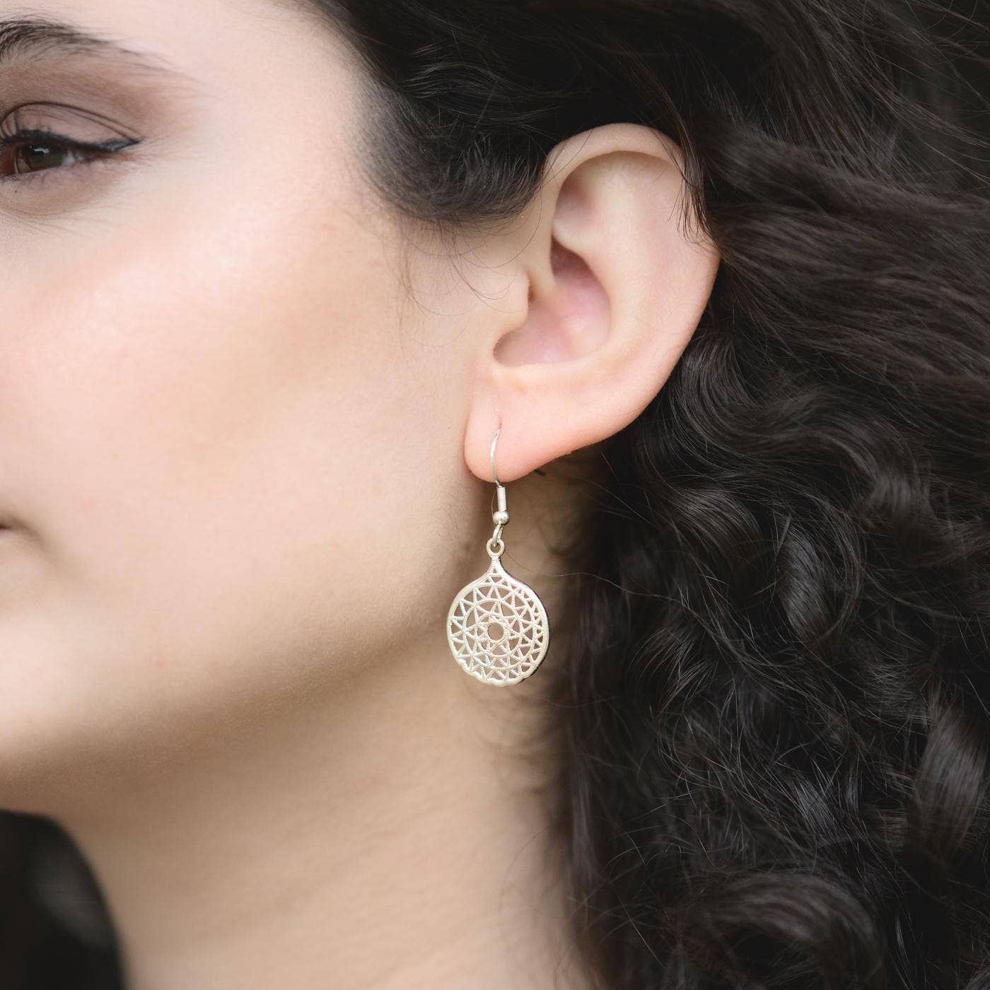 Ethical Global - Wholesale Dangle Earrings - Aurora Earrings (Silver,14K, Rose) - Ethically Made5