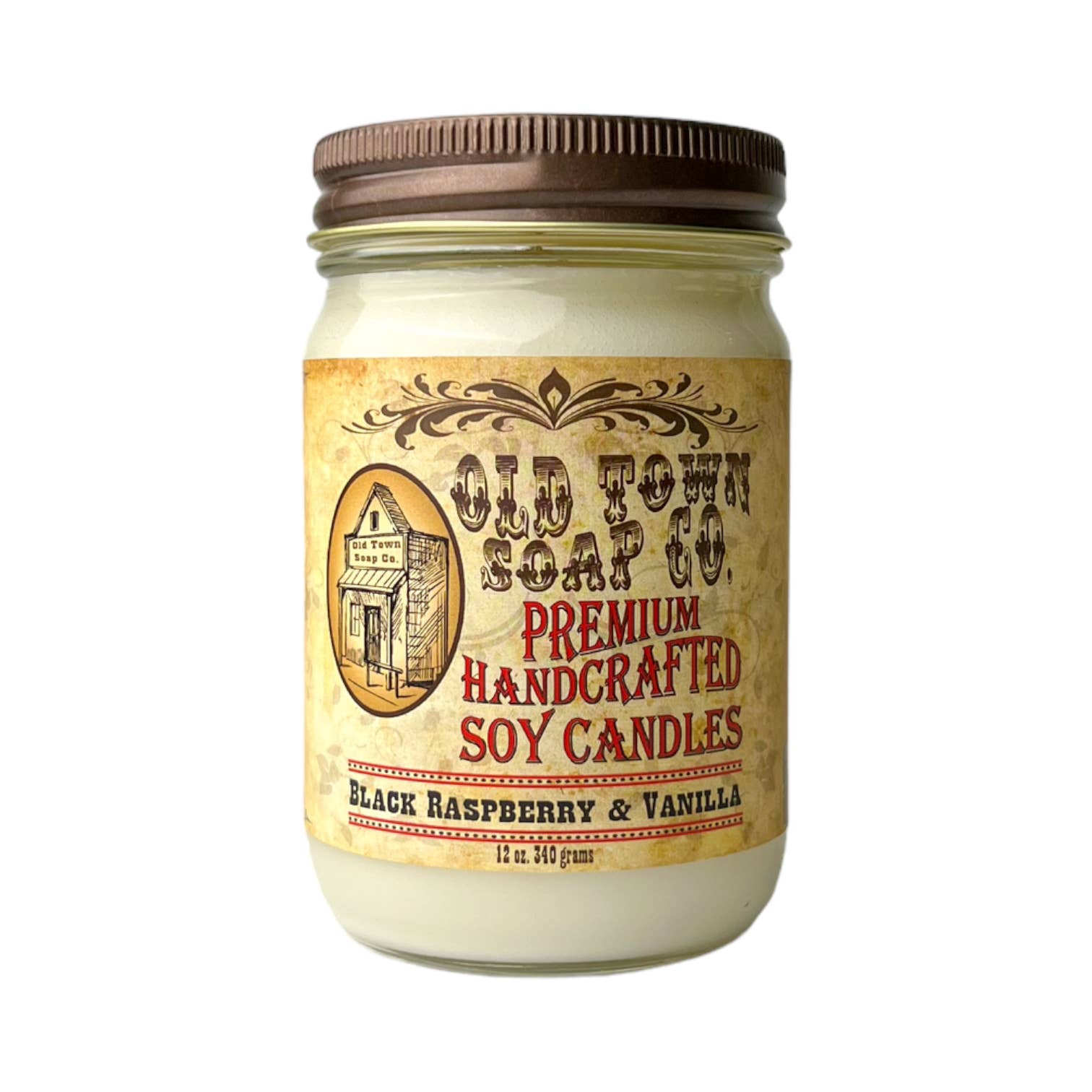Old Town Soap Co. - Wholesale Jar/Filled Candle - 12oz. Candles - Premium Candles for your Home4