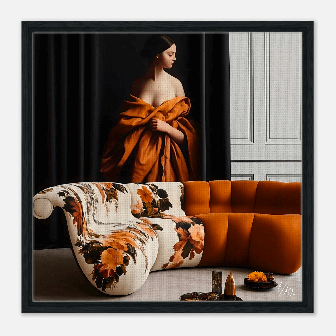 Kokodaac - Wholesale Art Print - Draped in Elegance1