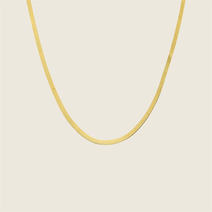 Collier italien en or massif 585 pour la vente par Crescent Schmuck