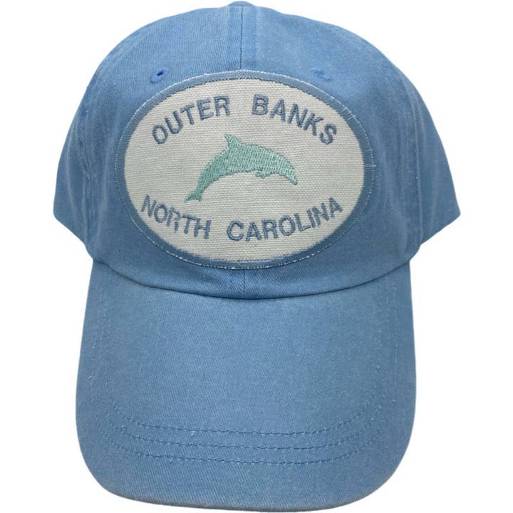 Hat-Dolphin bordado personalizável com nome de localização por atacado de Studio S Designs