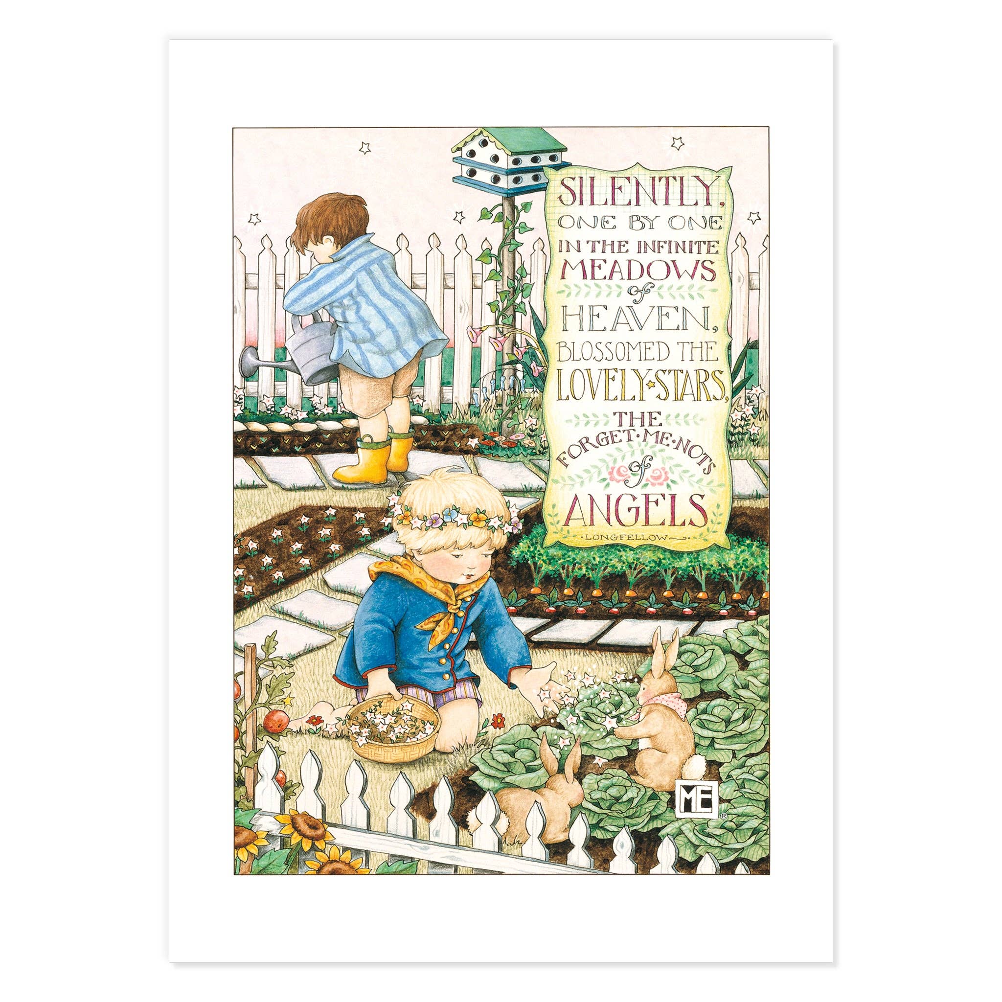 Mary Engelbreit Studios – wholesale Vykortsset – Vårens vykort3