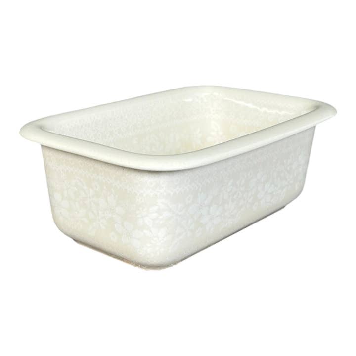 Baker, Bread, 9.5" x 6" in "Duet in Lace" by Manufaktura | Z150S-SB02 for wholesale by Polish Pottery Outlet