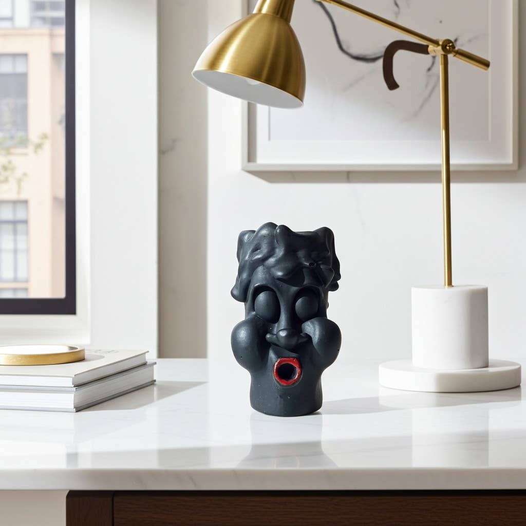 Face It Home Decor - Wholesale Decorative Figurine - Novelty Funny Whistling Person Home Decor Ornament Gift1