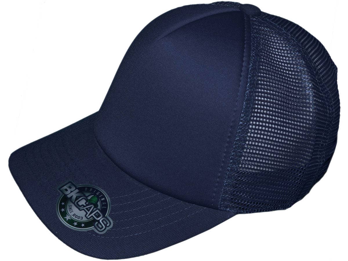 Buck Wholesale - Wholesale Truckerpet - Uniseks - Blanco truckerhoeden met 5 panelen van katoenschuim - BKP PREMIUM Caps1
