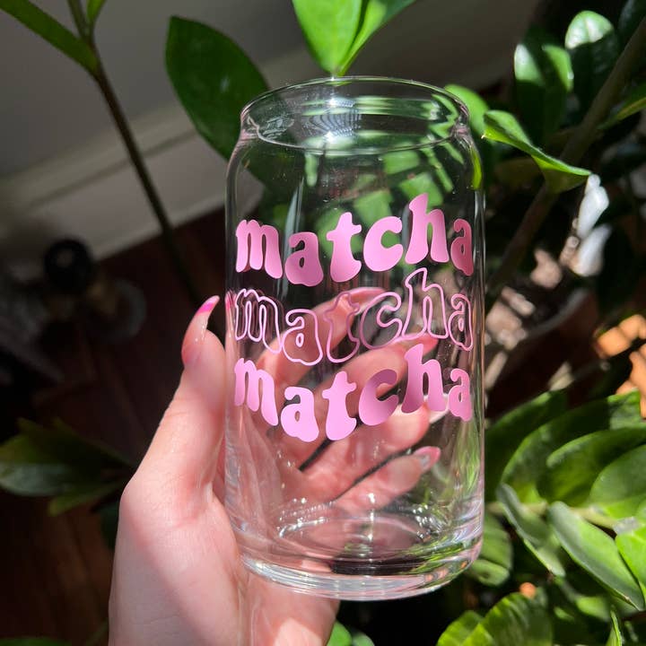 Anissa Yanira Shop - Venta al por mayor Vaso/copa - Vaso de cristal Matcha