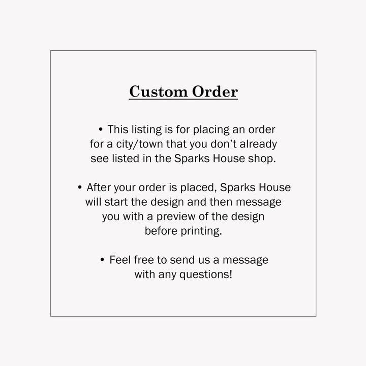 Sparks House Co. - Wholesale Coffee Mug - Custom Map Mugs - Custom City Coffee Mugs - Custom Order5