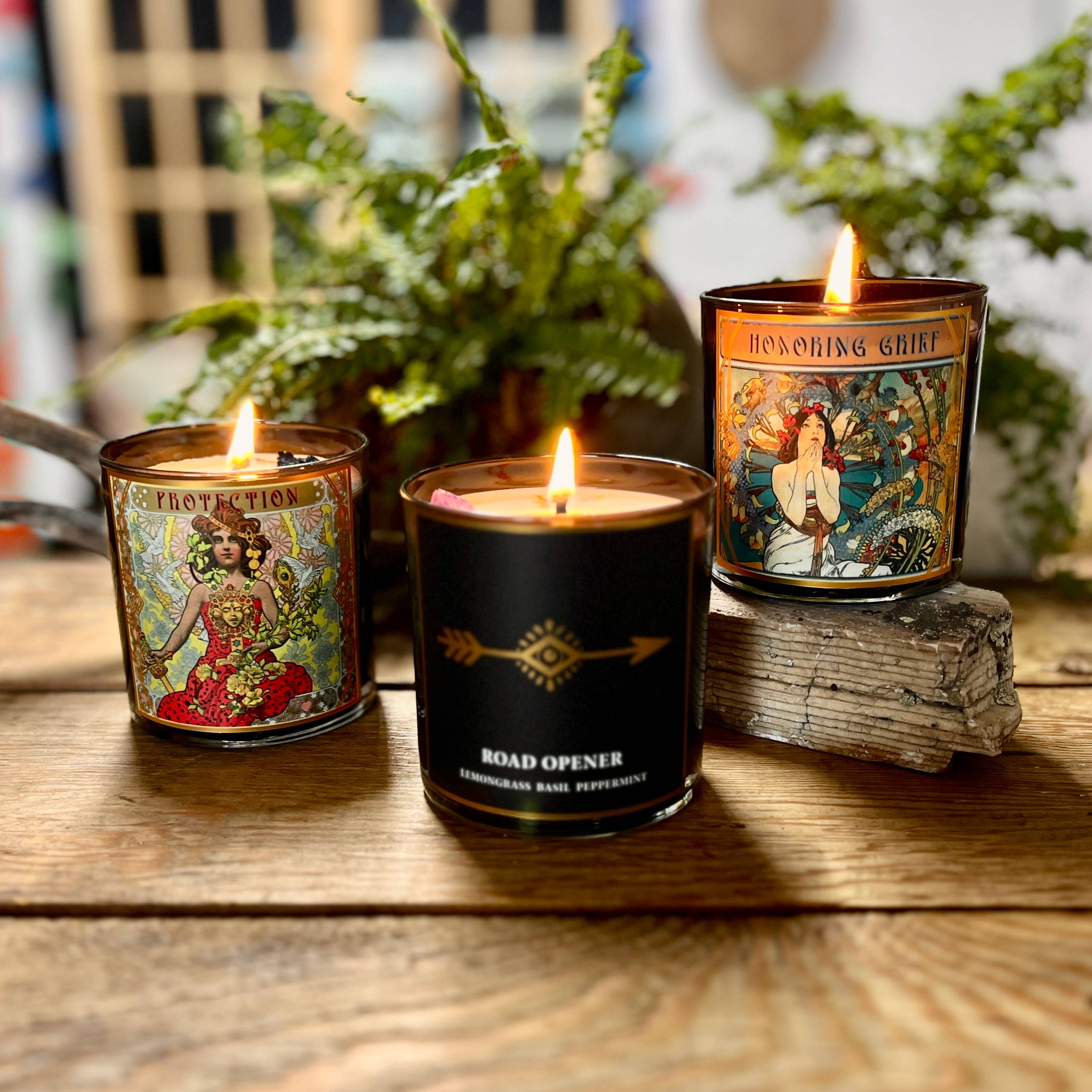 Magic Fairy Candles - Wholesale Jar/Filled Candle - 8.5oz Honoring Grief Candle2