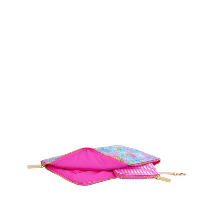Lilly Pulitzer by Lifeguard Press - Wholesale Pencil Case/Pouch - Tech Pouch Set, Cay to my Heart