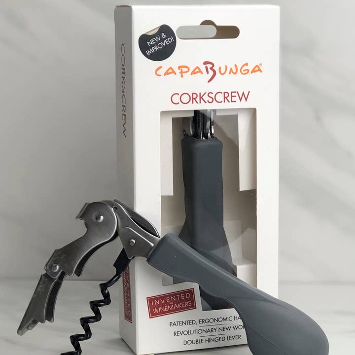 CapaBunga® - Wholesale Bottle/Wine Opener - Ergonomic Silicone Handled Corkscrew | Wine Opener7