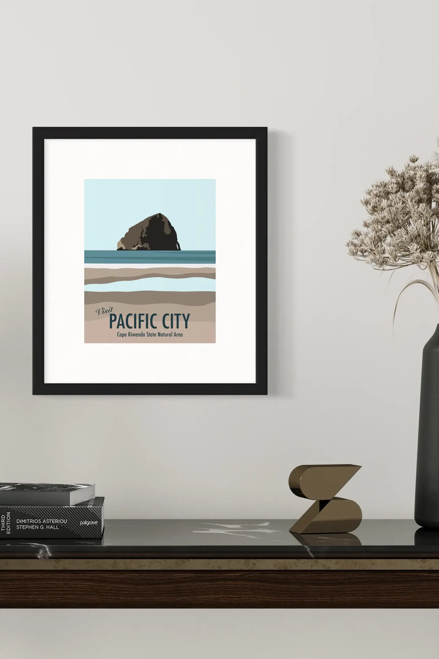 Muted Colors - Wholesale Art Print - Pacific City | Travel Art Print1