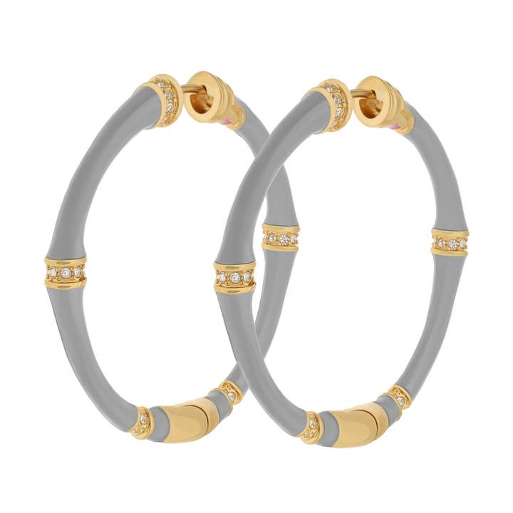 Pendientes de bambú para venta al por mayor de Lauren G Adams