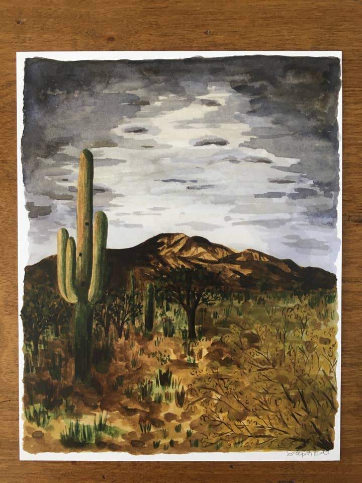Desert Scene #1 for wholesale by Brushes and Boots