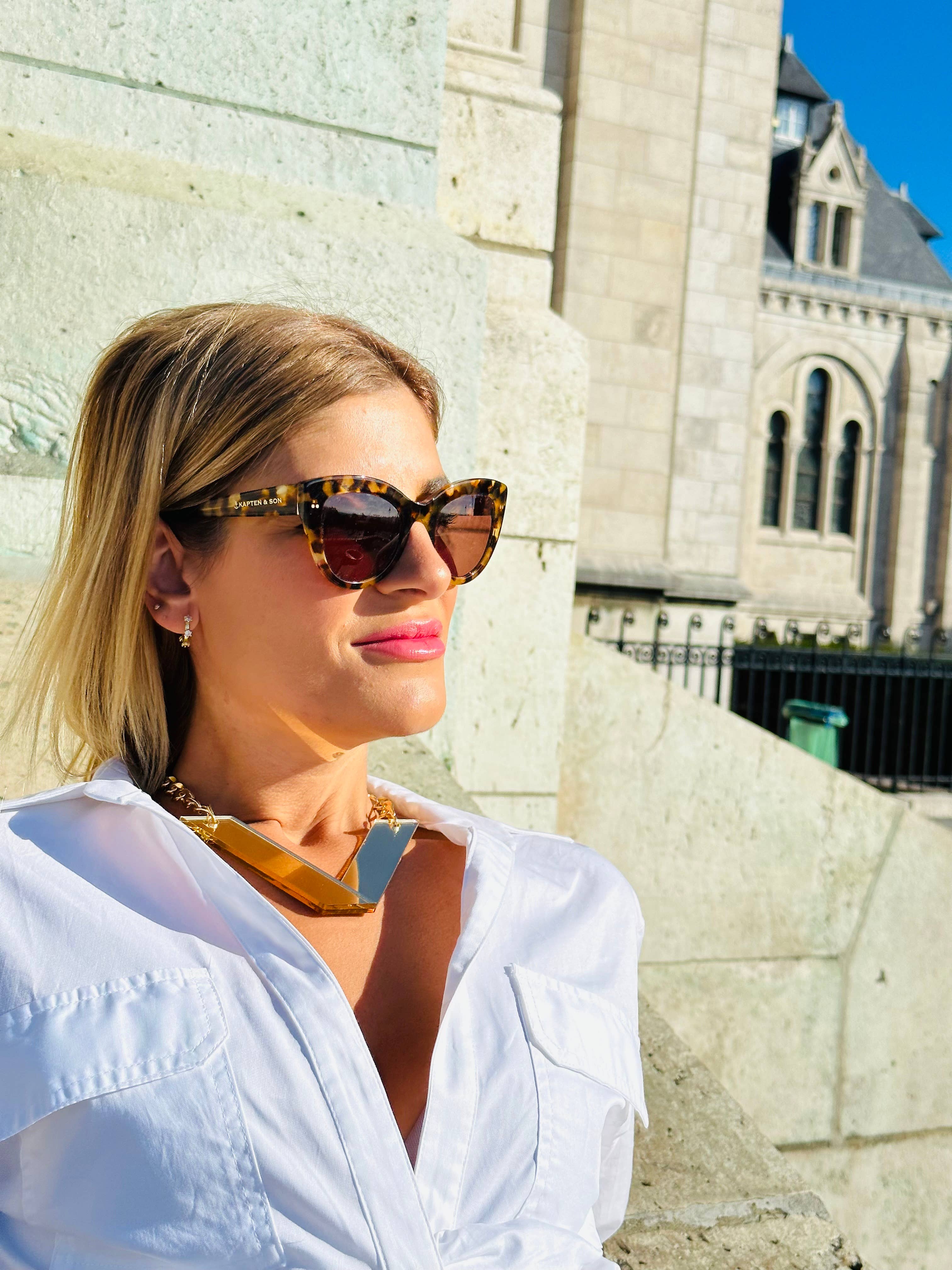 Christina Christi - Wholesale Pendant/Charm Necklace - V Necklace Gold, Large Necklace, Layering Necklace1