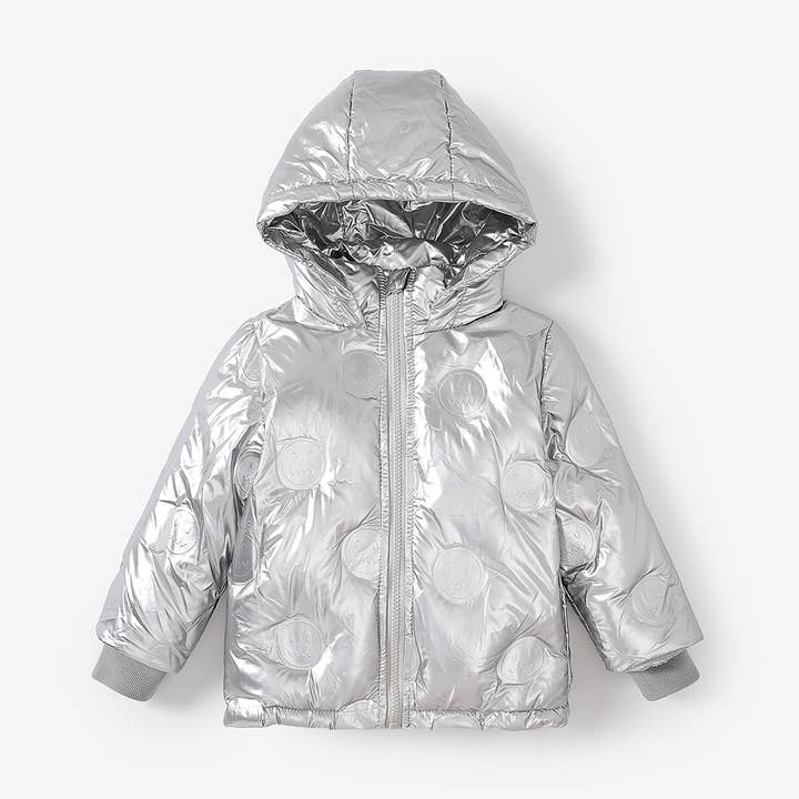 Kinderhoodie van metallic katoen voor de winter. voor wholesale door PatPat