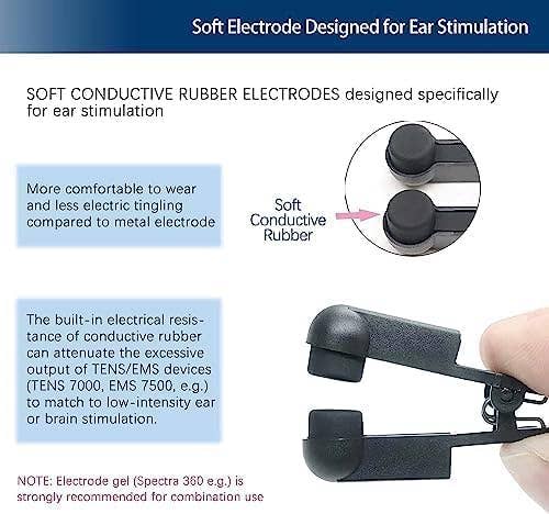 GoLiveAi - Wholesale Earplugs - Ear Clip Compatible with Vagus Nerve Device 2,5 mm Port 3