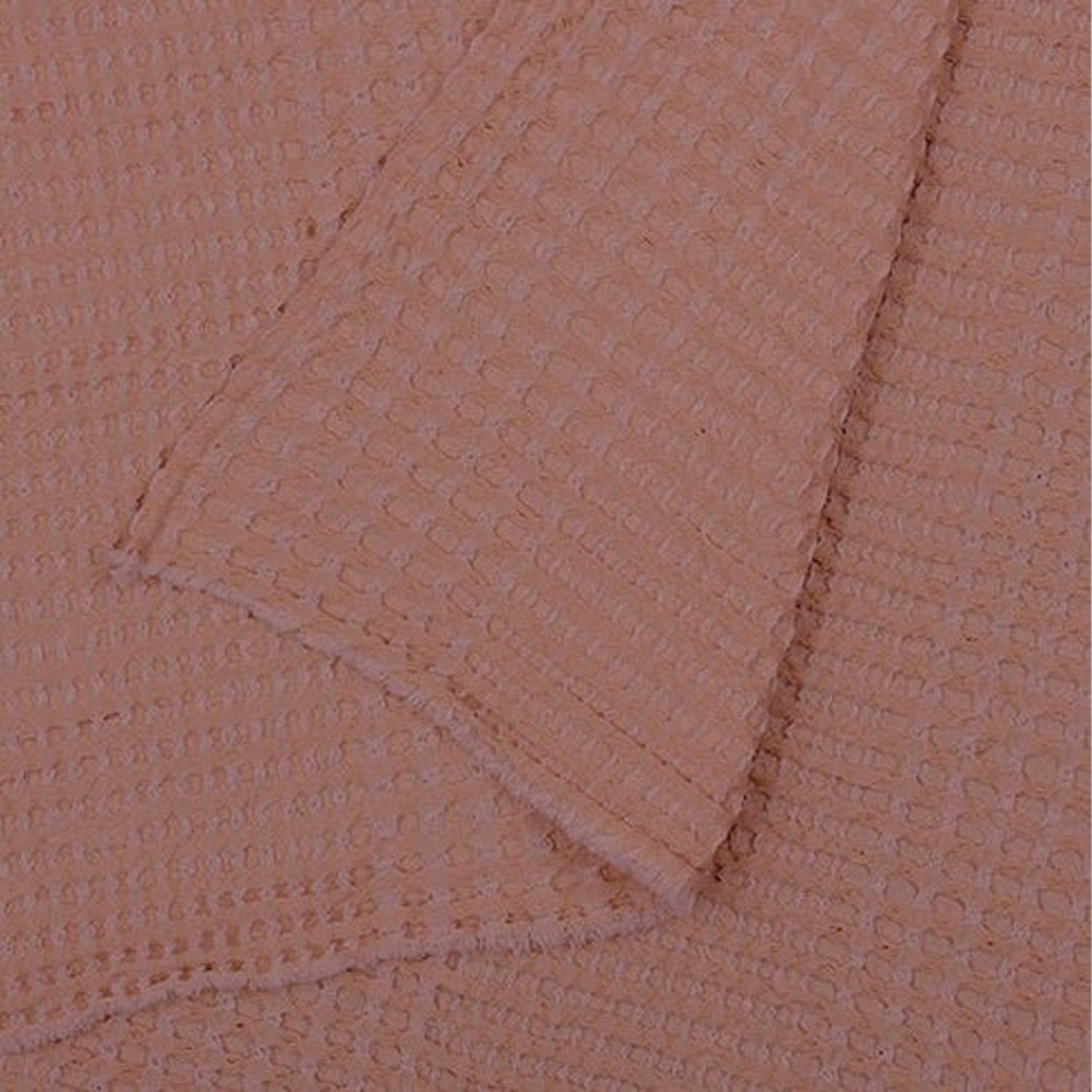 The Tangerine Store - Wholesale Throw blanket - Pure Linen - Waffle Weave Throw Blanket10