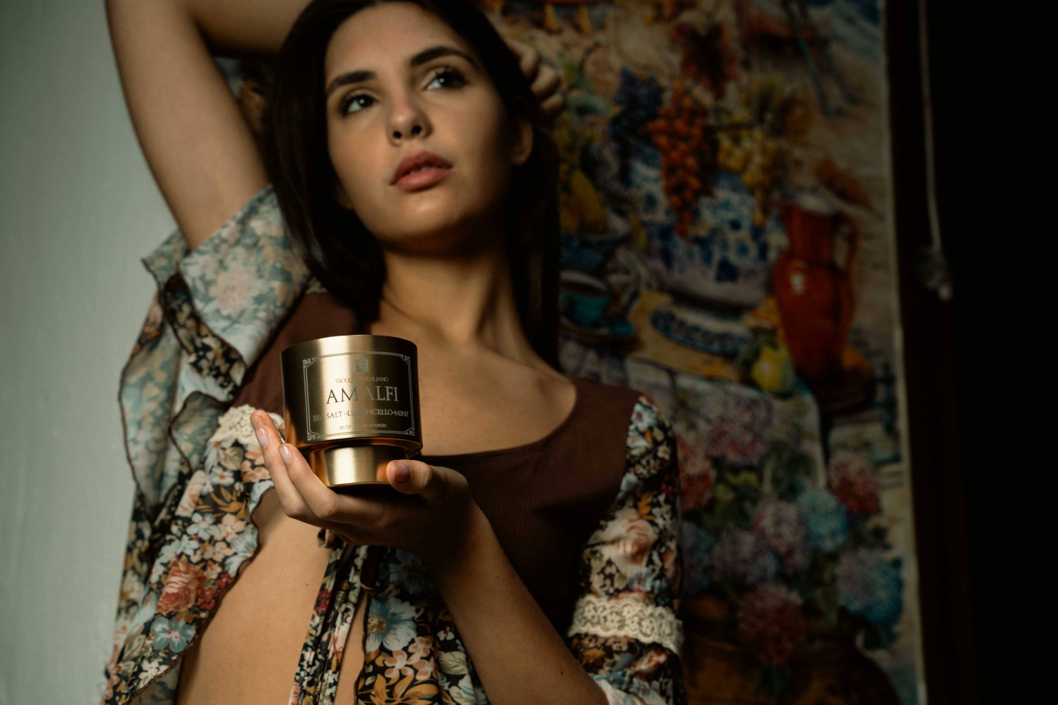 BouquetItaliano – wholesale Jar/filled candle – Amalfi Luxury Scented Candle – Italian Coastal Inspired47