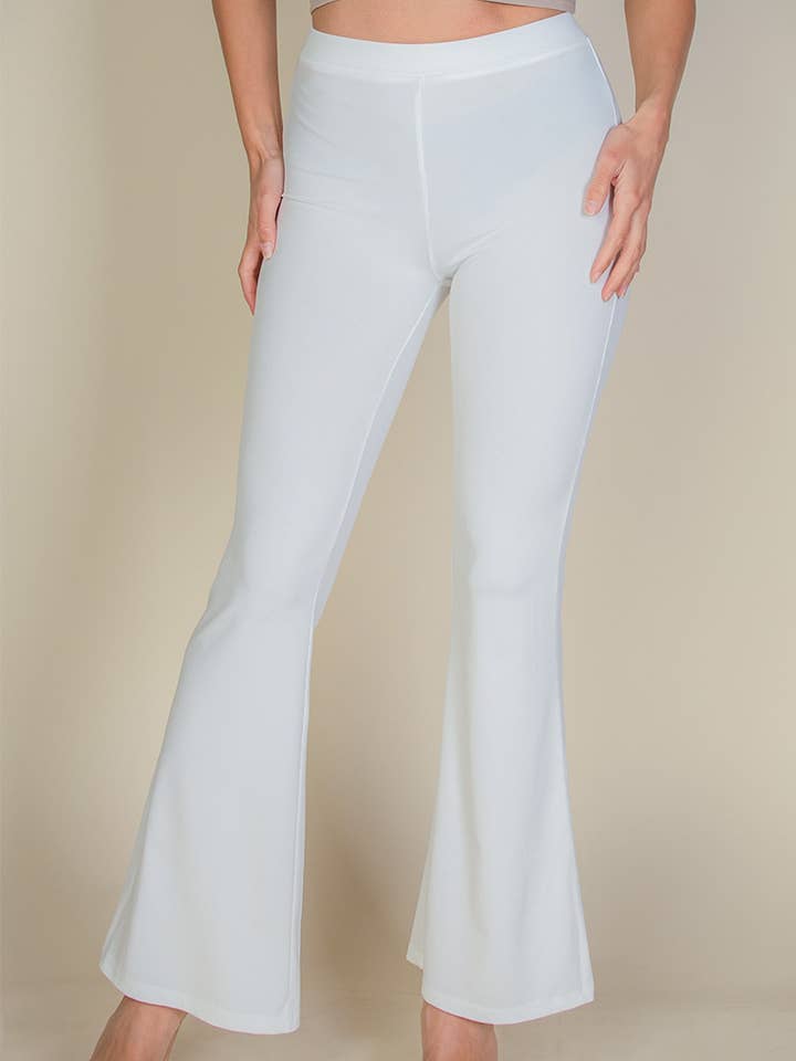 CAPELLA APPAREL - Wholesale Pants - Women's - High Waisted Flare Pants48