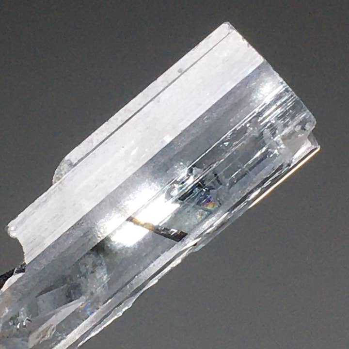 Wildheart Crystals - Wholesale Spiritual Stone/Crystal - Terminated Gem Aquamarine with Black Tourmaline 7.2ct7