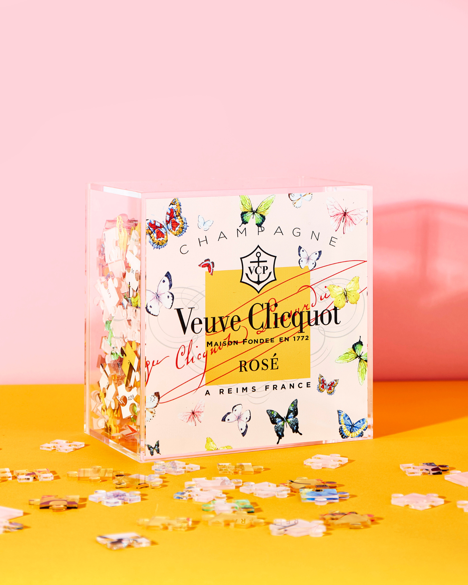 Tart By Taylor - Wholesale Puzzle - Adult - Rose Butterfly Acrylic Puzzle8