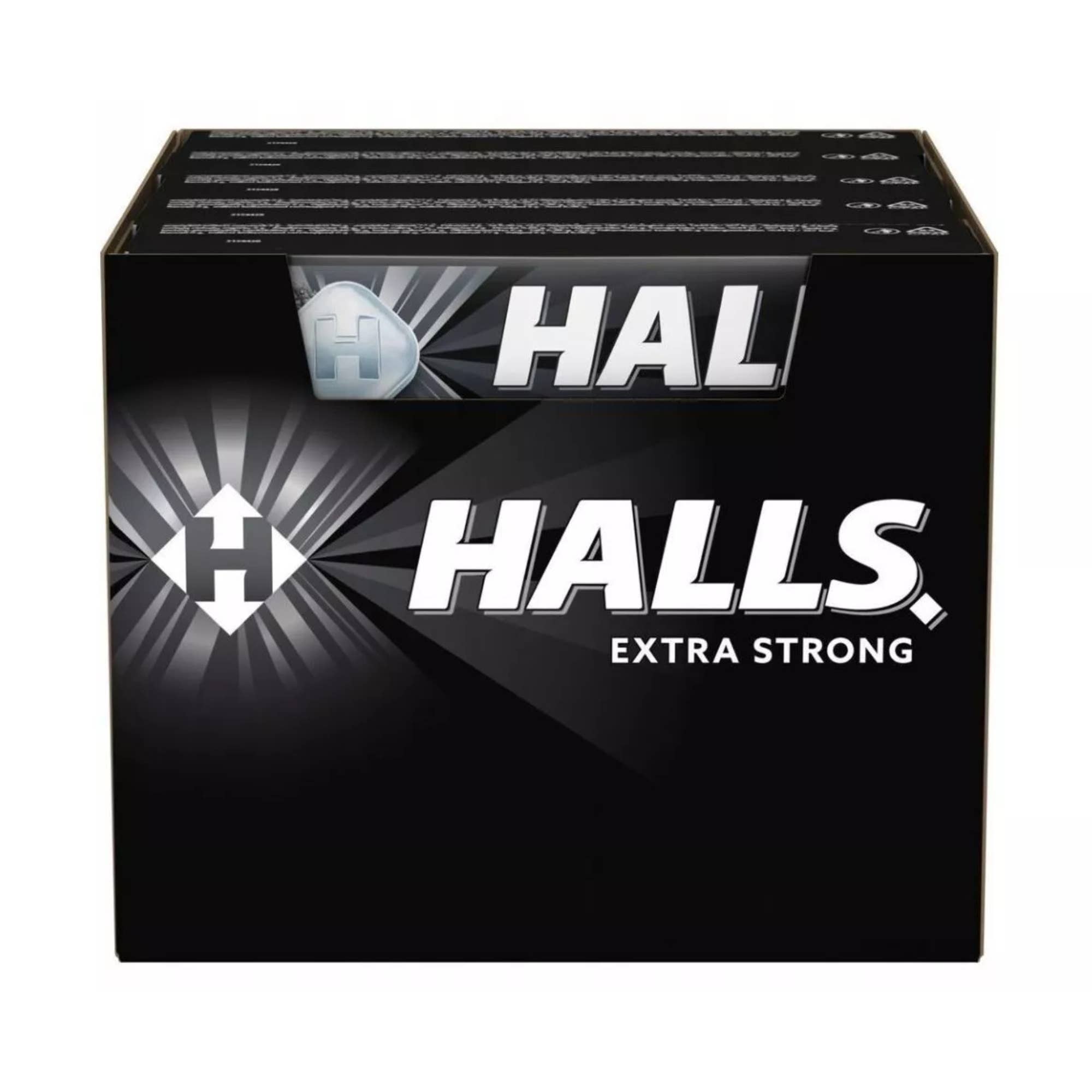 Horizon Top Market - Wholesale Chewing Gum - Halls Extra Strong-20 Packs of 9 Drops