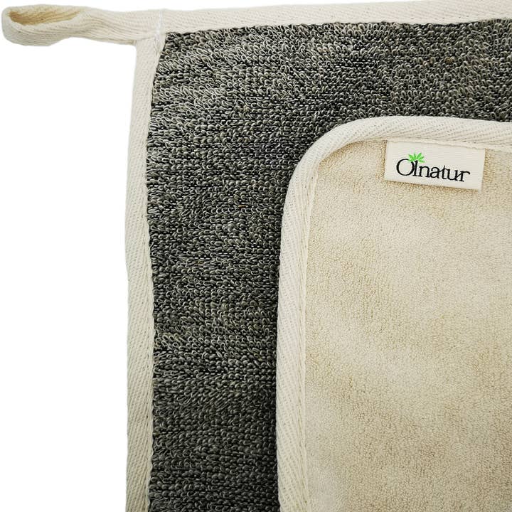 Olnatur Two Sided Linen & Bamboo Face Cloth for wholesale by Max-Link Solutions Ltd