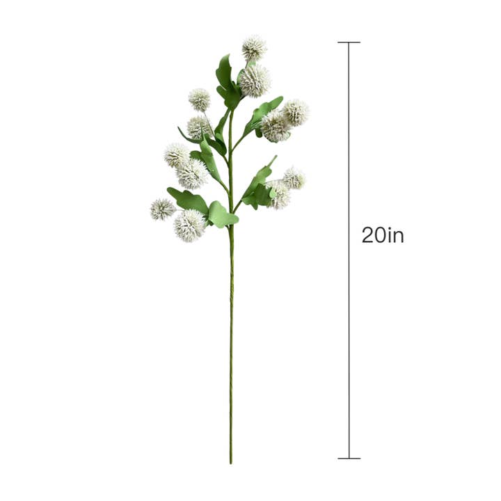 Sun Decorer - Wholesale Artificial Flowers - Artificial Dandelions Stems 20in Tall (Set of 3)2