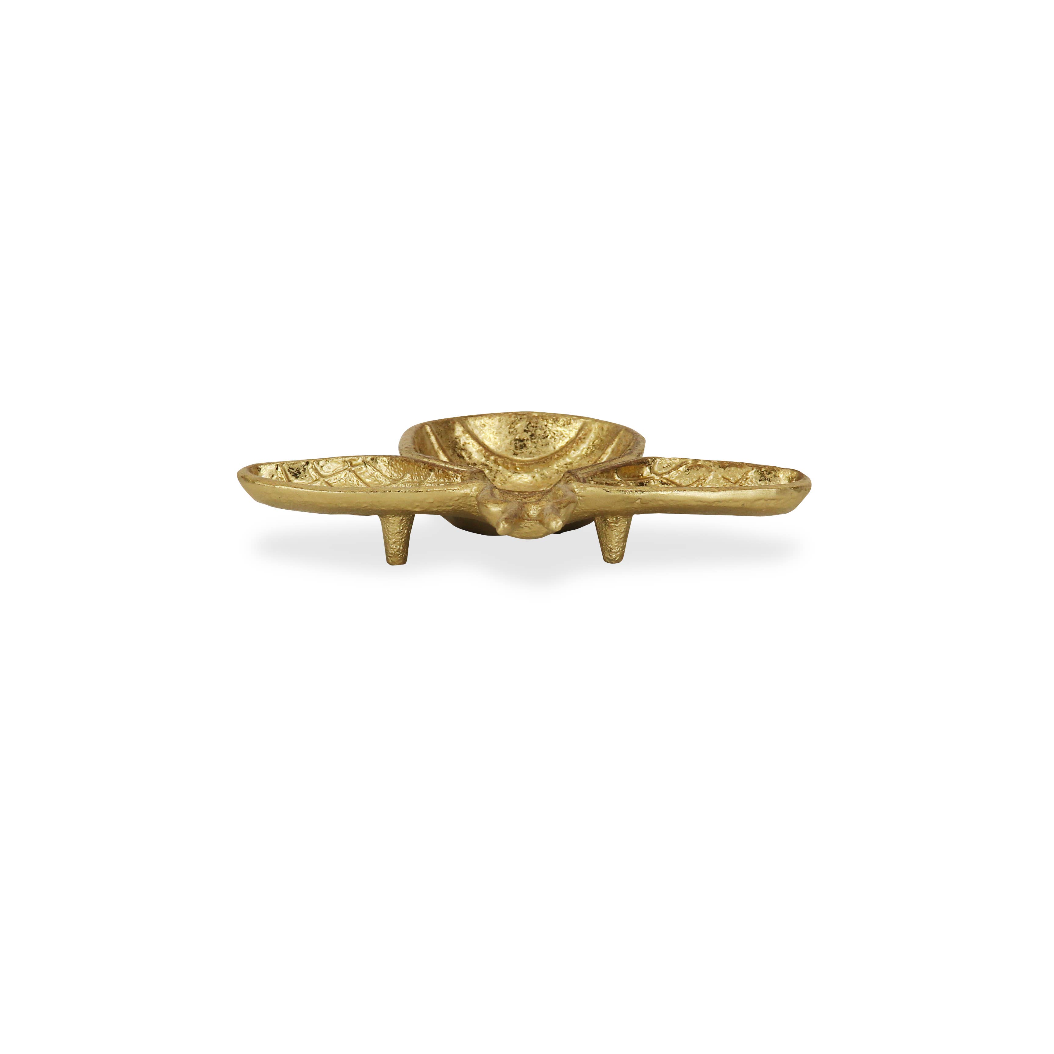 Cheungs Home Decor – wholesale Dekorativ tallrik/fat/skål – Roven gjutjärnsfat i form av humla11