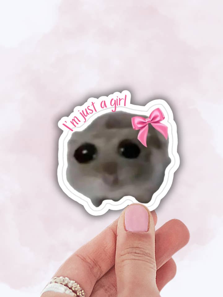 Grappige muis sticker, sarcastische stickers, grappige laptopsticker voor wholesale door Lalatina Shop