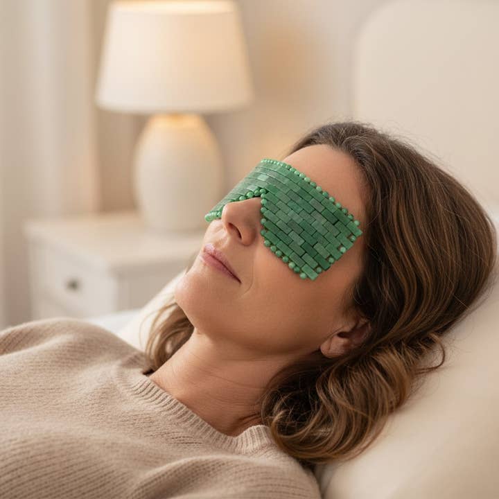 Mascarilla Facial de Aventurina Verde para venta al por mayor de Artisans de Madagascar