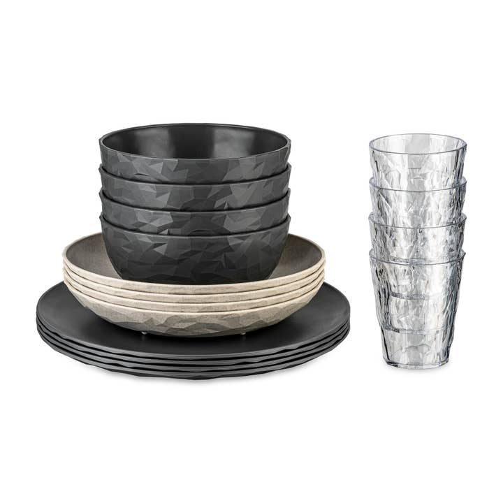 multicolor 16-piece dinnerware set CLUB SET GĂ–TEBORG for wholesale on Faire