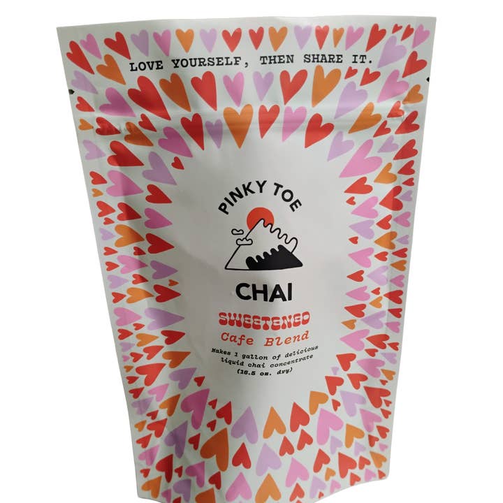Pinky Toe Chai - Wholesale Beverage mix - Sweetened Cafe Concentrate1