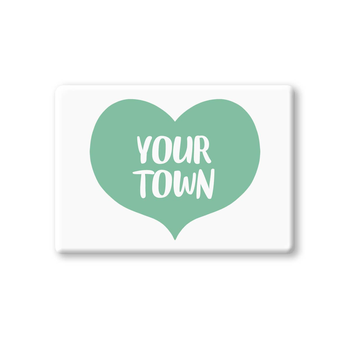 Rock Scissor Paper - Wholesale Magnet - Personalized City Magnet - Big Heart15