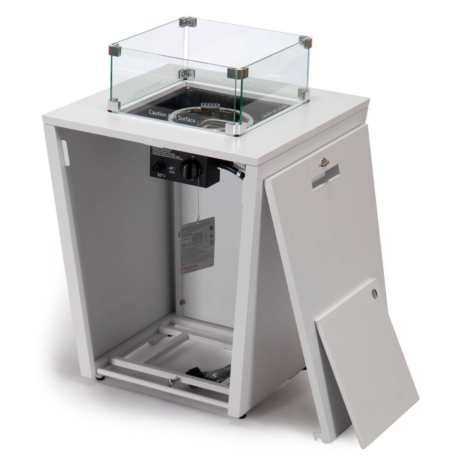 LeisureMod - Wholesale Fire Pit - Chelsea Outdoor Centerpiece Fire Pit for Patios and Gardens5