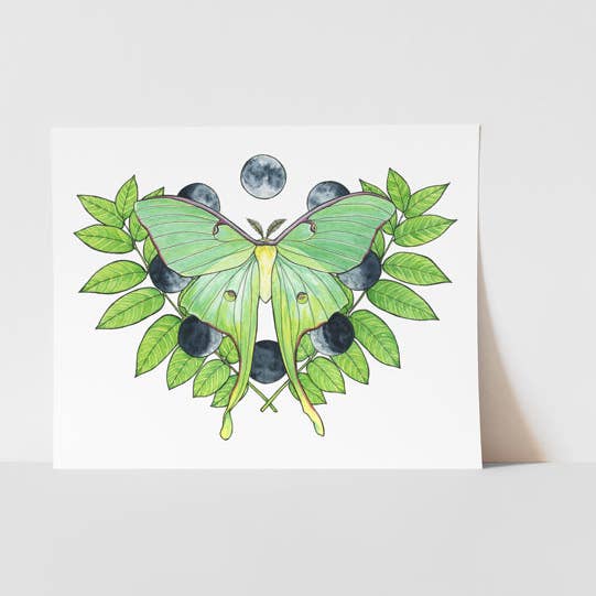 Imprimé Luna Moth pour la vente par Hey Hon