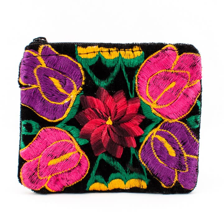 Lucia's Imports - Wholesale Coin Purse - Women's - Velvet Coin Bag1