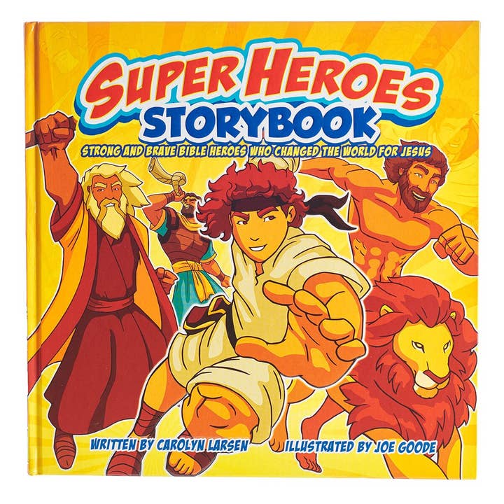 Kid Book Super Heroes Storybook Hardcover for wholesale by Christian Art Gifts