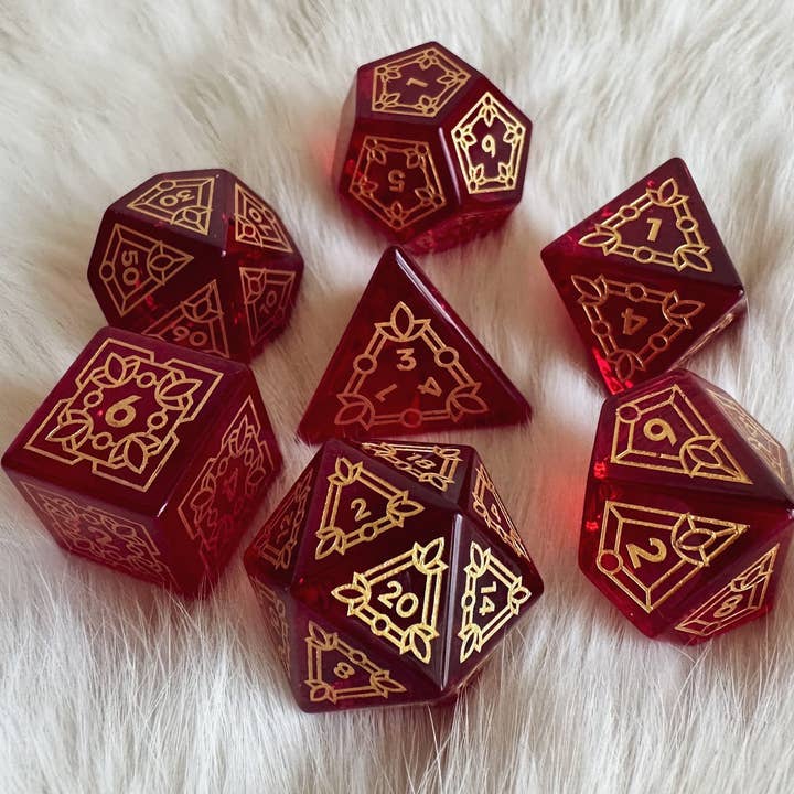 Reliquary || Red Zircon Dice for wholesale by Yaniir