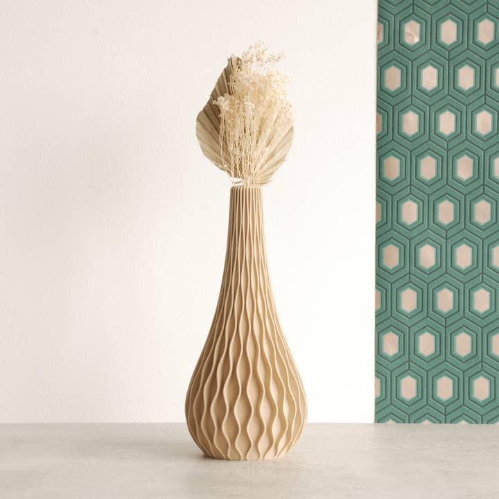 Jarrón Medusa 3D para flores secas para venta al por mayor de MK l'atelier