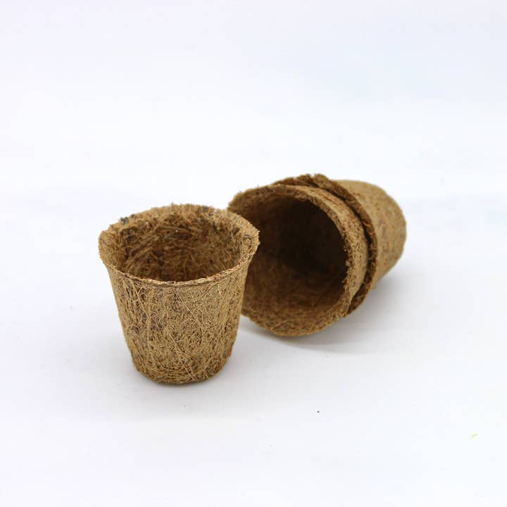 CoirProducts.co.uk of Salike Limited - Venta al por mayor Macetas - Maceta de fibra de coco de 5 cm para siembra 100% biodegradable | Coirproducts