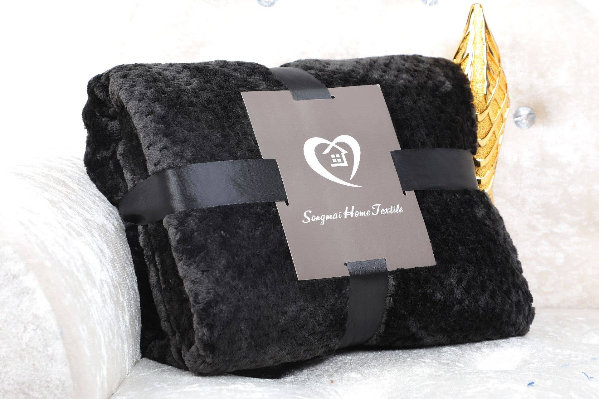 HIDDENBRAND - Wholesale Throw Blanket - fluffy fleece soft cozy sofa throw blanket4