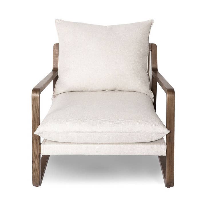 Chaise à élingue Finn - Crème pour la vente par Style In Form