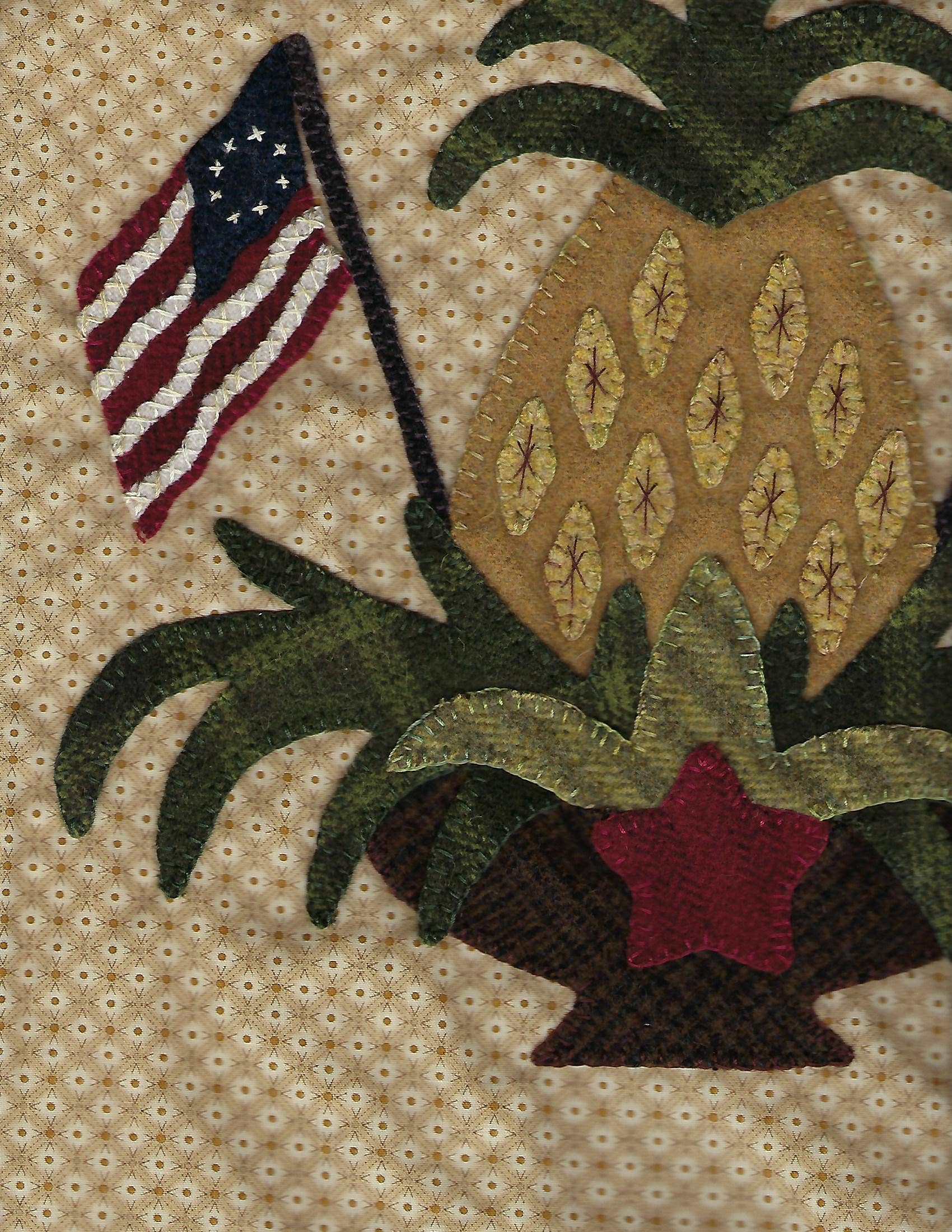 Traditional Primitives - Wholesale Craft Sewing Kit - Welcome Home Wool Applique Pattern2