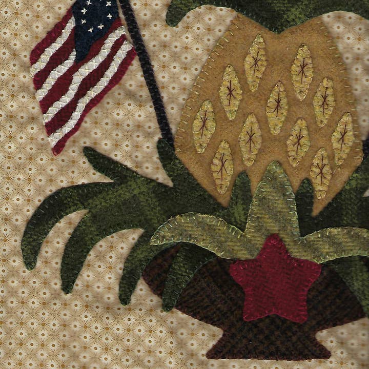 Traditional Primitives - Wholesale Craft Sewing Kit - Welcome Home Wool Applique Pattern2